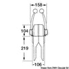 UFLEX single lever control, twin engine