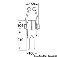UFLEX single lever control, twin engine