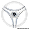 IMPACT white steering wheel SS spokes Ø 350 mm