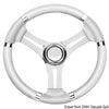 Steering wheel white wheel 350 mm