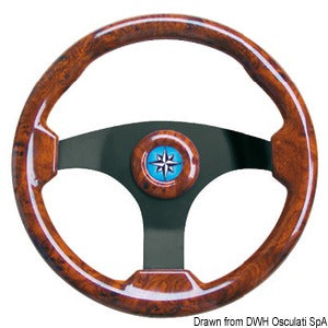 Technic steering wheel root coated/black 350 mm