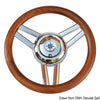 Magnifico steering wheel 3-spoke Ø 350 mm teak