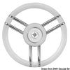 Apollo steering wheel SS+polyurethane Ø350mm white