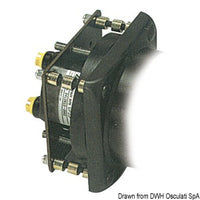 Flange f.hydraulic steering gear Ultraflex square