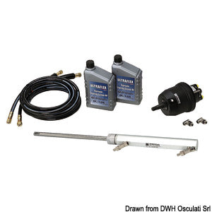 Hyco-OBS/M steering system - Max 150 HP, kit version