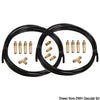 Autopilot kit for application to steering systems 45.273.00/01/03