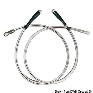 Pair of SILVER STEER high-pressure hoses 6 m