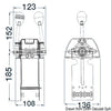 Control box suitable for controlling one engine