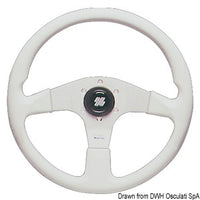 ULTRAFLEX Corsica steering wheel white 350 mm
