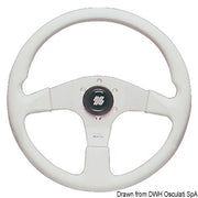 ULTRAFLEX Corsica steering wheel white 350 mm