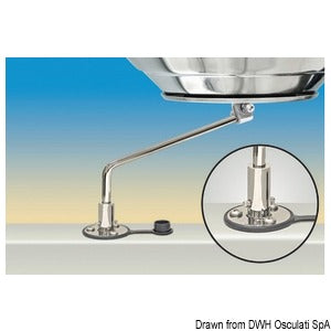 Flush mount on stringer f.MAGMA barbecue