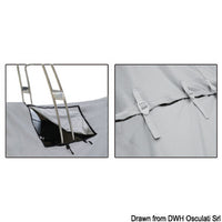 Tailored tarpaulin for dinghies 510/530 cm