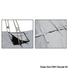 Tailored tarpaulin for dinghies 600/630 cm