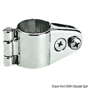 Sliding awning clamps