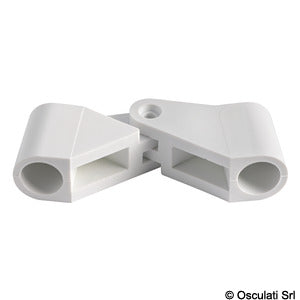 Nylon articulated joint 90° for Ø 20 mm pipe