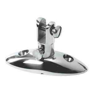 Base w/removable snap fork Ø 22/25 mm pipe