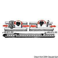 SS sliding plate and U hinge