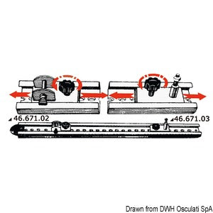 SS sliding plate and U hinge