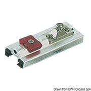 Slid.lock w/wall bracket 32mm