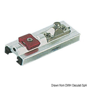 Slid.lock w/wall bracket 32mm