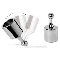 Straight cap AISI316 for 25-mm pipe mounting