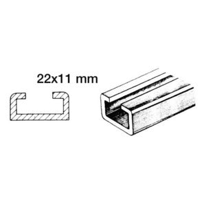 Aluminium travellers for nylon sliders