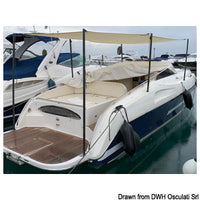 Carbon pole for bimini top 170 cm