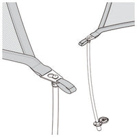 Flexible pole for Mickey system 185cm