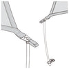 Flexible pole for Mickey system 153cm