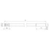 Flexible pole for Mickey system 137cm