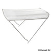 2-arch bimini top white 150/160 cm