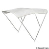 3-arc foldable bimini Ø 22 mm 170/180 cm white