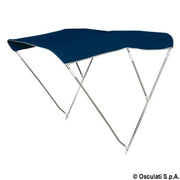 3-arc foldable bimini Ø 22 mm 200/210 cm navy blue