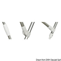 Bimini Depth 4-arc sunshade 205/215 cm white