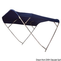 Shade Master Inox Depth foldable bimini 235/250 cm