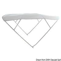 Bimini Depth 4-arc sunshade 175/185 cm white