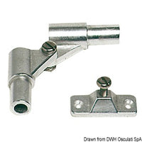 Wall mounting bracket w/screws for tubes Ø 20 mm