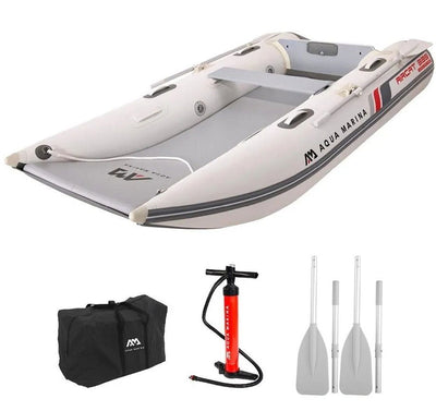 +AIRCAT Inflatable Catamaran. 3.35m with DWF Air Deck