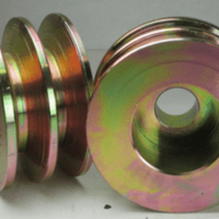 Pulley, Dual 2.7″ x 1/2″ DeepVee, 17mm Bore - 621-61-0020