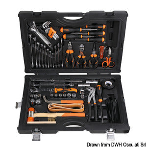 BETA UTENSILI maintenance case made of antishock plastic material