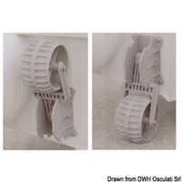 Launching wheels for tender 100x270 mm