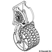Launching wheels for tender 164x334 mm