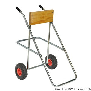 MEDIUM outboard engine foldable carrier