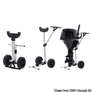 ODESEA TX-65 engine carrier with foldable wheels