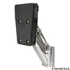 Drop-down outboard motor bracket