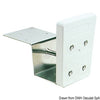 Auxiliary outboard engine bracket for stern mounting, reduced fit model