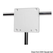 Outboard stowage bracket - pushpit mounting