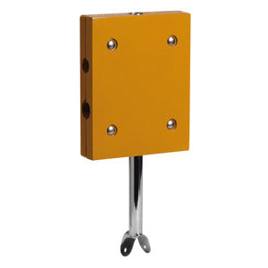 Auxiliary outboard stowage bracket for pushpit mounting