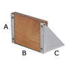 Outboard brackets for deck-mounting