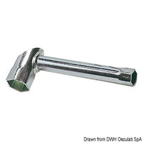 Special outboard sparkplug wrench
